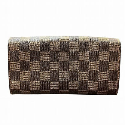 Louis Vuitton Damier Portefeuille Sarah N61724 Long Wallet Unisex