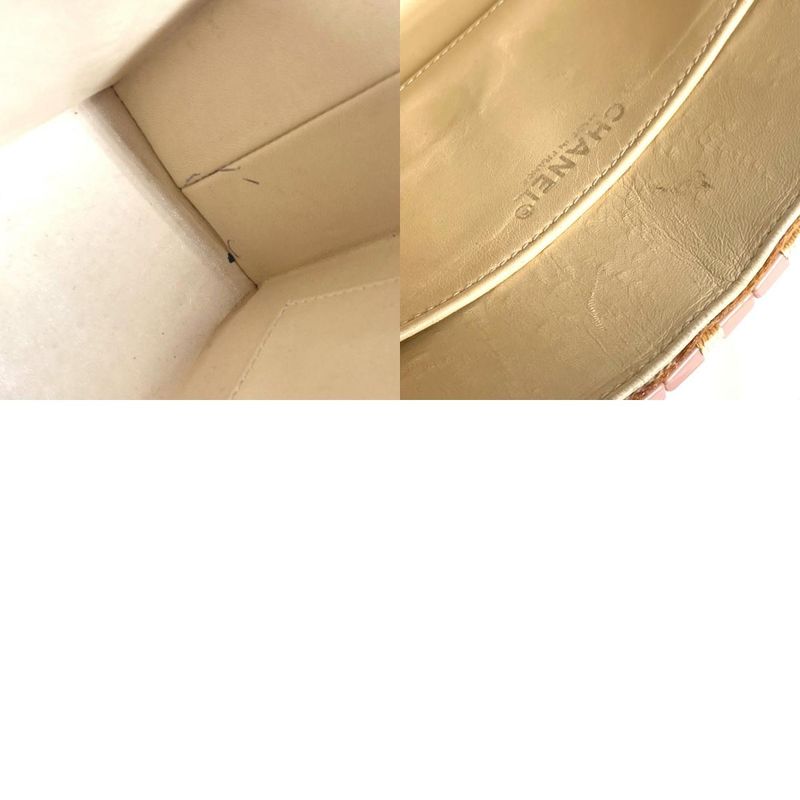 Chanel Handbag Puzzle Bag Plastic Pink