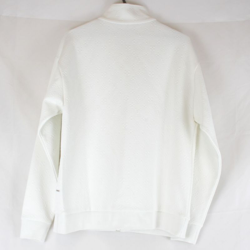 Louis Vuitton Rm231q XHM Hjy45w Monogram Track Jacket White Polyester/nylo