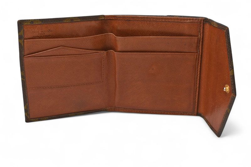 Louis Vuitton Wallet Louis Vuitton Monogram Fold Wallet No.190 Vintage Antique