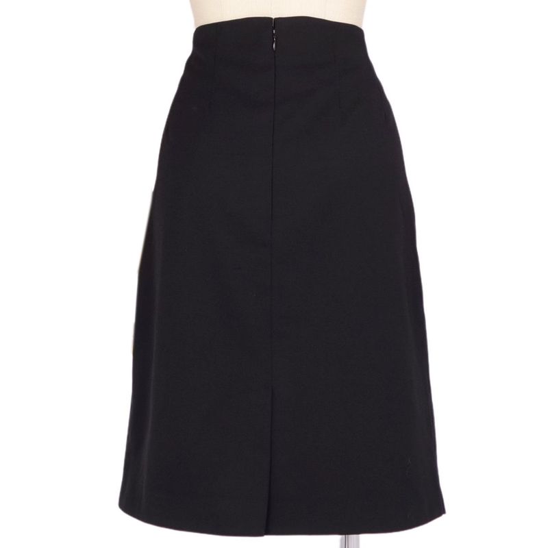 Vintage Celine Skirt Tight Skirt Knee-length None Circle Logo Wool Bottoms
