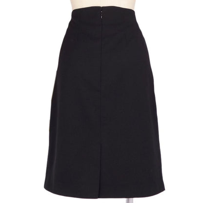 Vintage Celine Skirt Tight Skirt Knee-length None Circle Logo Wool Bottoms