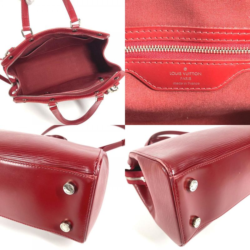 Louis Vuitton Handbag Blair MM M4030e Epi Leather Carmine Red