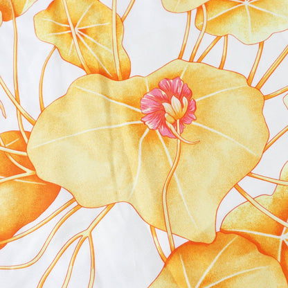 Hermes Vintage Margiela Period Les Capucines Golden Lotus Flower