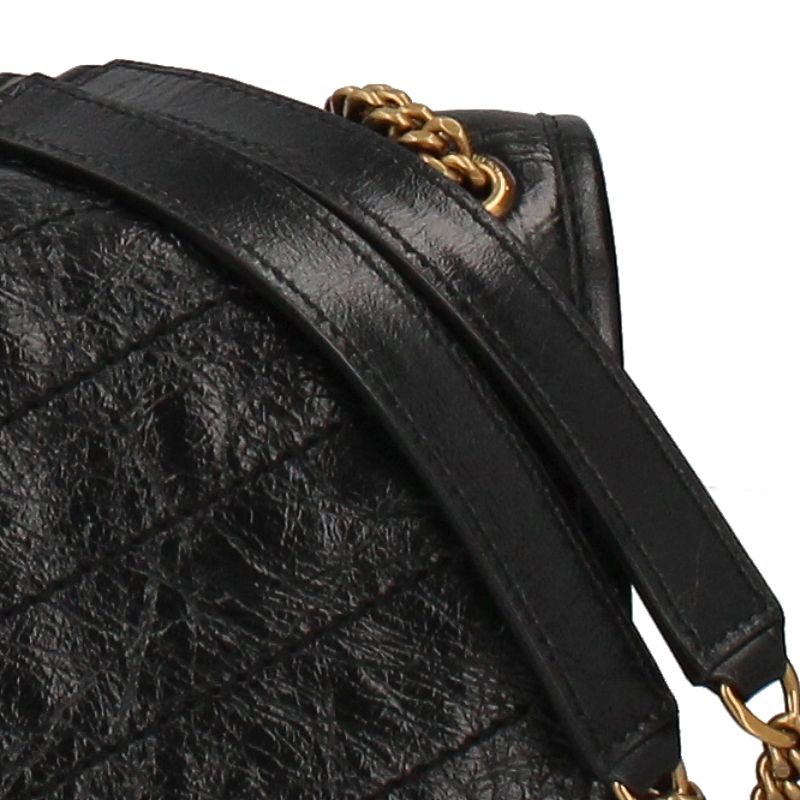 Yves Saint Laurent Niki Baby Chain Shoulder Bag 633160 Calf Women's Shoulder