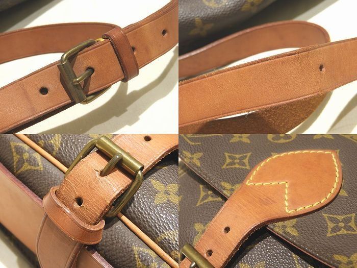 Louis Vuitton Cartesianiere MM Shoulder Bag M51253 Crossbody Monogram Sl0980 ▼7G