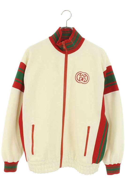 Gucci 718315 Xjewo GG Logo Wappen Track Blouson Men's L
