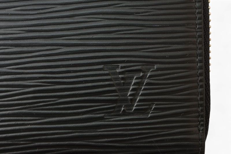 Louis Vuitton Wallet Louis Vuitton Long Wallet Zippy Wallet Epi Black M61857