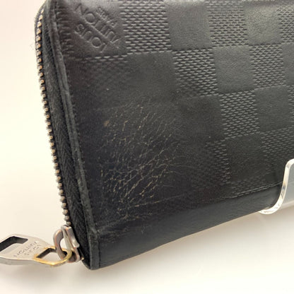 Louis Vuitton Damier Infini Zippy Wallet Vertical Round Zipper Long Wallet