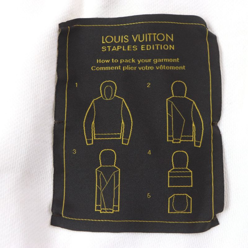  Louis Vuitton 2022 Staples Edition 100% Cotton Logo Plate Hooded