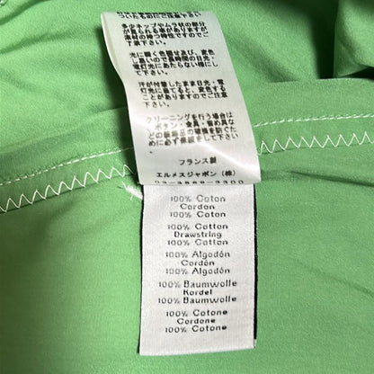 Hermes Blouson Size 41 Women - Green Short Sleeves / Zip Up / Spring / Fall