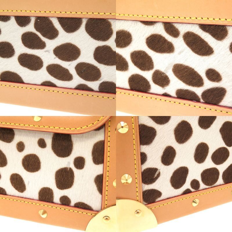 Louis Vuitton Monogram Multicolor Sac Dalmatian Chien Halaco Noir Black M92825