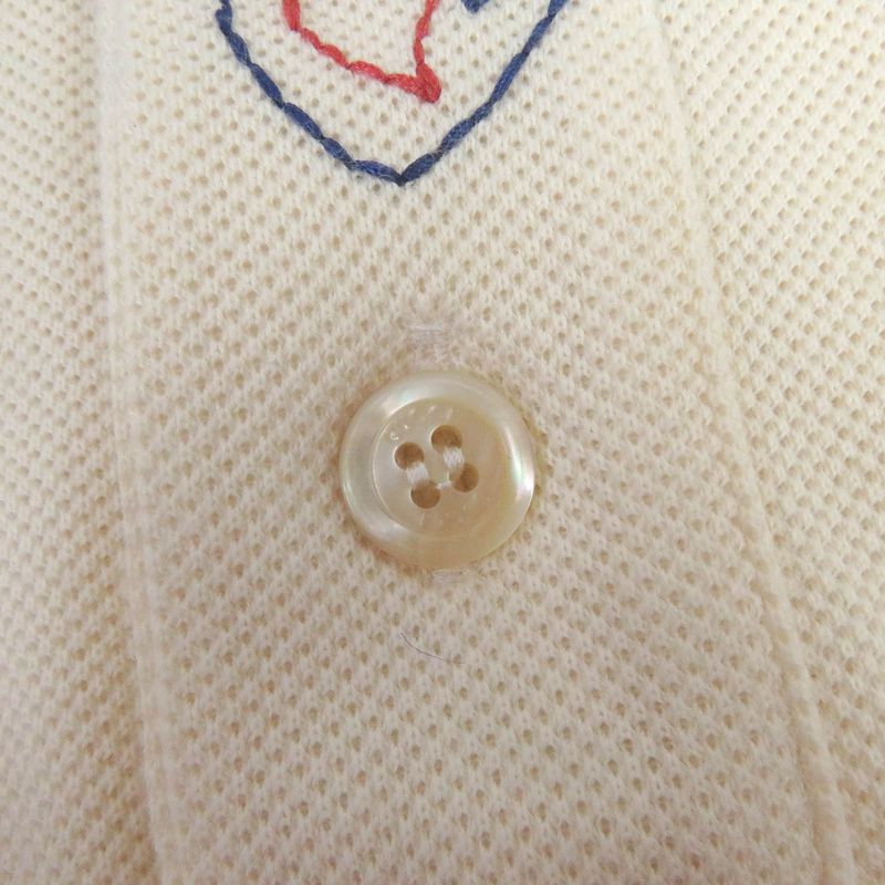 Gucci 625320 100% Cotton GG Logo Bee Star Embroidery Short Sleeve Polo Shirt