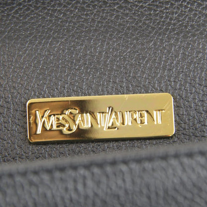 Saint Laurent Shoulder Bag Black Leather