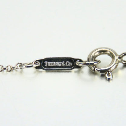 Tiffany & Co Necklace 925 Silver Approx 2.4g Silver Ribbon Cute Accessories