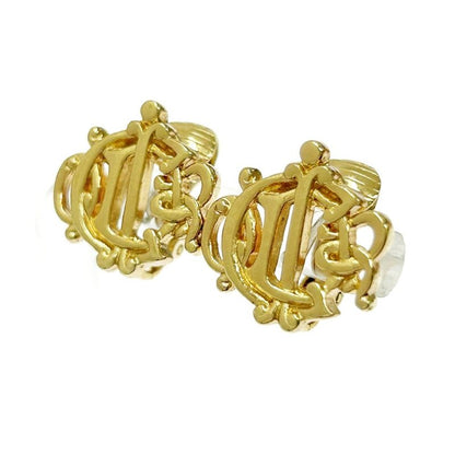 Christian Dior GP Emblem Earrings Women's 382373 Earrings