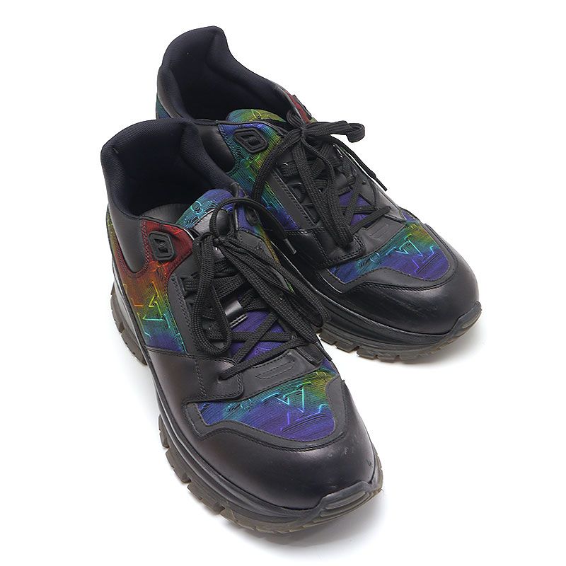 Louis Vuitton Sneakers 2054 Line 8 Monogram Black