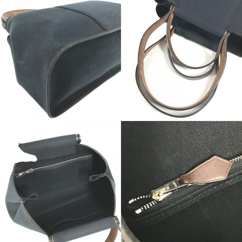 Hermes Tote Bag Cabac Elan PM Cabac Elan PM Leather / Canvas Dark Navy
