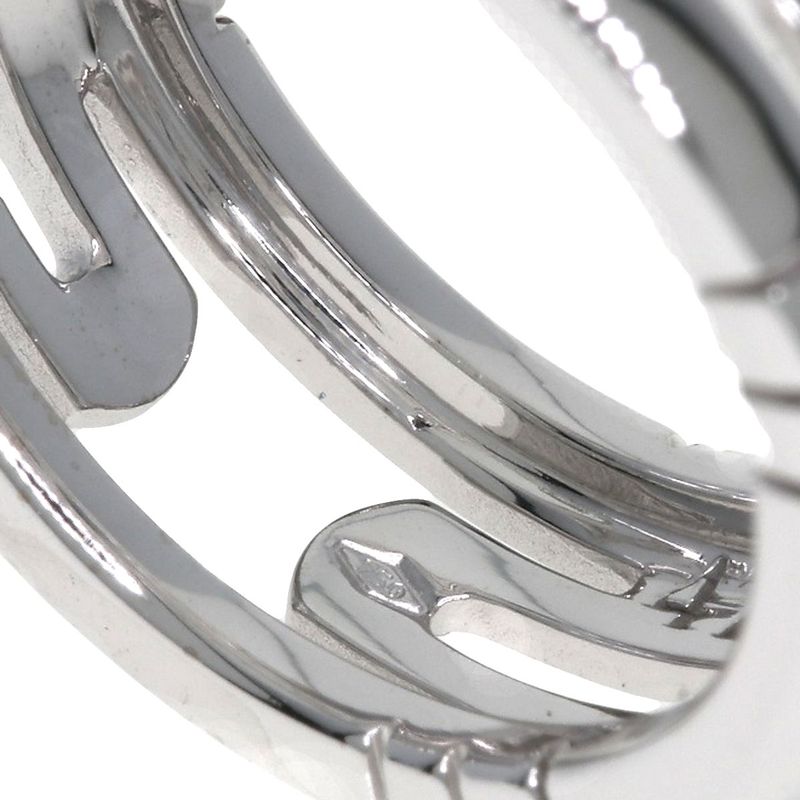 Bvlgari Bulgari Parentesi #47 Ring 18K White Gold Ladies