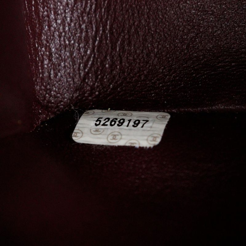 Chanel Chain Shoulder Deka Matelasse 30 Double Chain A04412 Lambskin Black