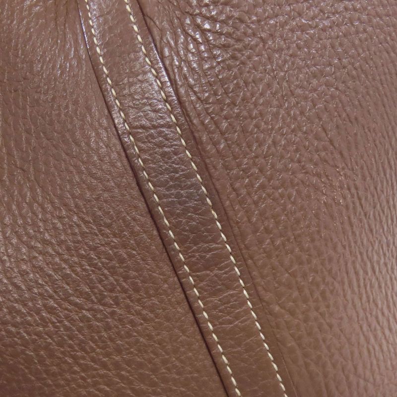 Hermes Picotin Lock PM Etape Silver Hardware Handbag Taurillon Women