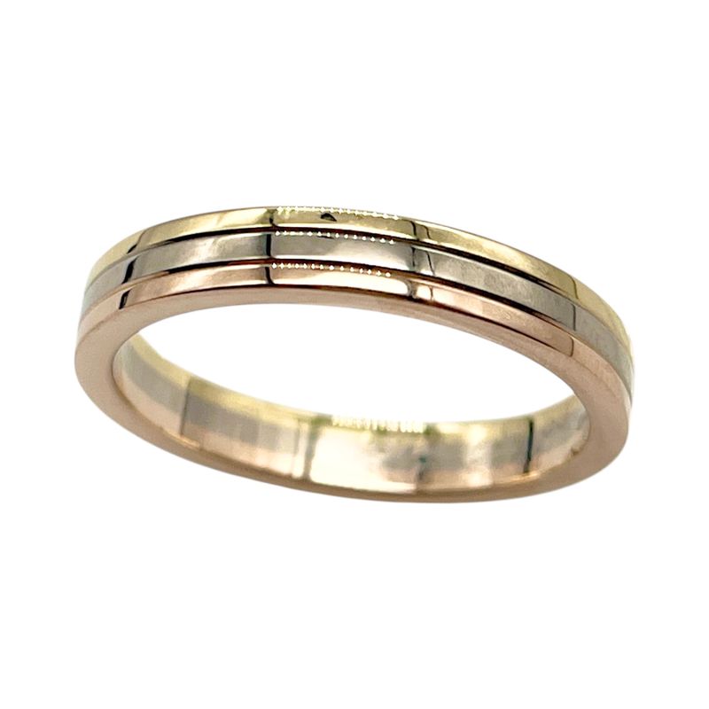 Cartier Ring - Ring #59 185 18K Yellow Gold/18k White Gold #59 185 18K Yellow