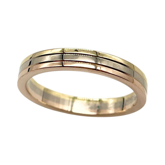 Cartier Ring - Ring #59 185 18K Yellow Gold/18k White Gold #59 185 18K Yellow