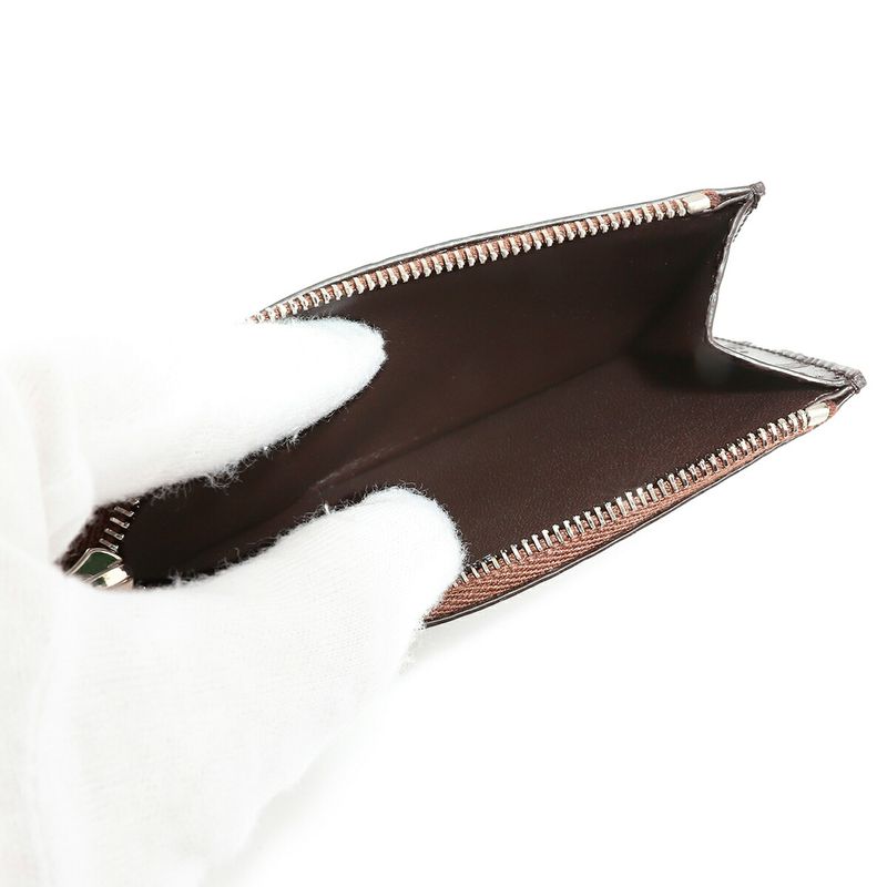 Balenciaga Card Case Signature Brown