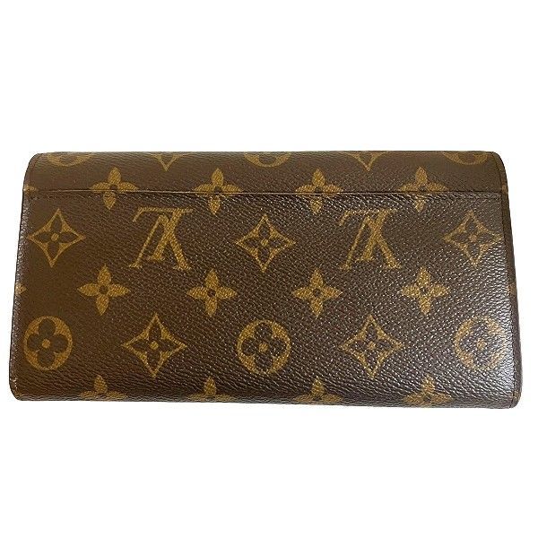 Louis Vuitton Monogram Portefeuille Sarah M62234 Long Wallet Women