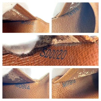 Louis Vuitton Monogram PVC Wallet 5-Piece Set Brown 414881 Long Wallet