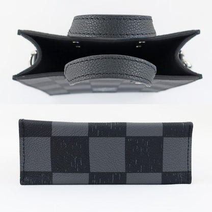 Louis Vuitton Sac Plastic XS Damier Checkerboard N60479 Black