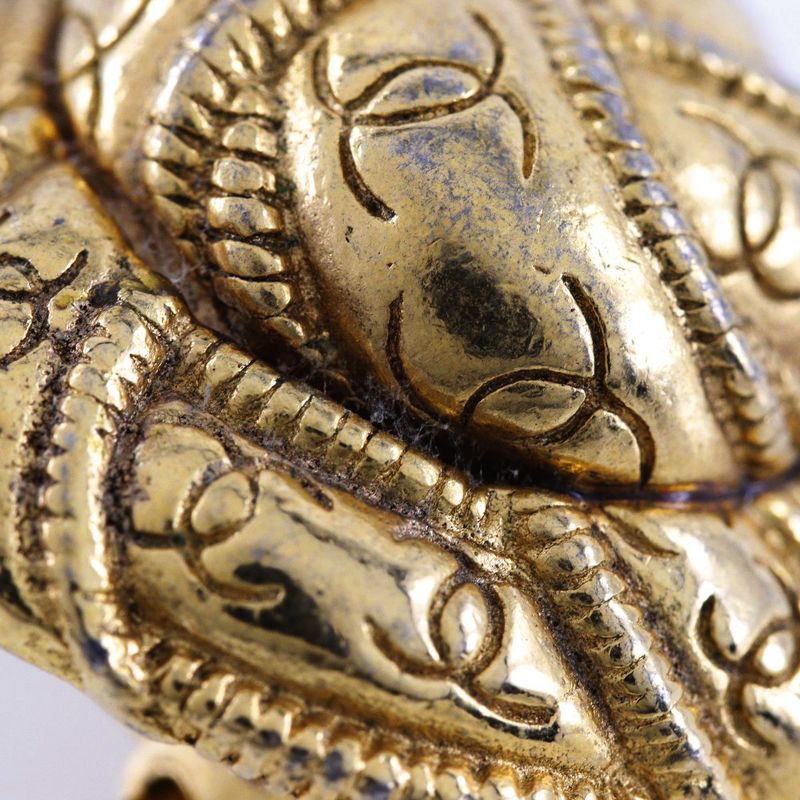 Chanel Gold Plated Ladies 30.2g Earrings