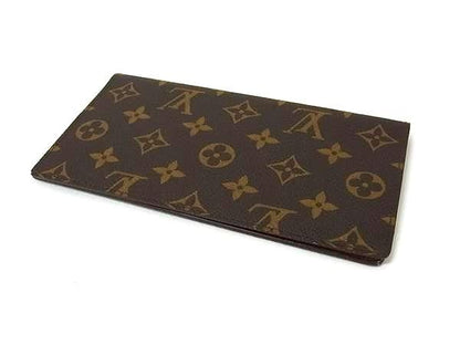 Louis Vuitton M62223 Monogram Porte Chequier Double Fold Long Wallet Fn5860