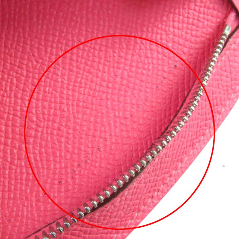 Hermes 073760ck8w Vaux-epson Rose Azalea Surf Motif Pencil Case Pencil Case