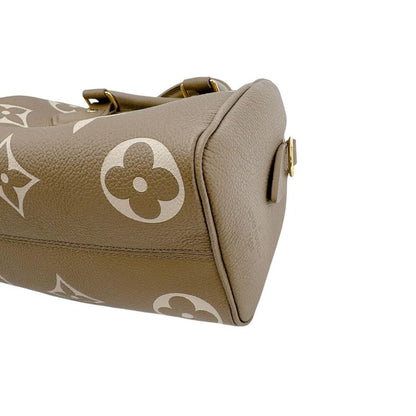 Louis Vuitton M46575 Monogram Empreinte Shoulder Bag Speedy ・bandrière 20