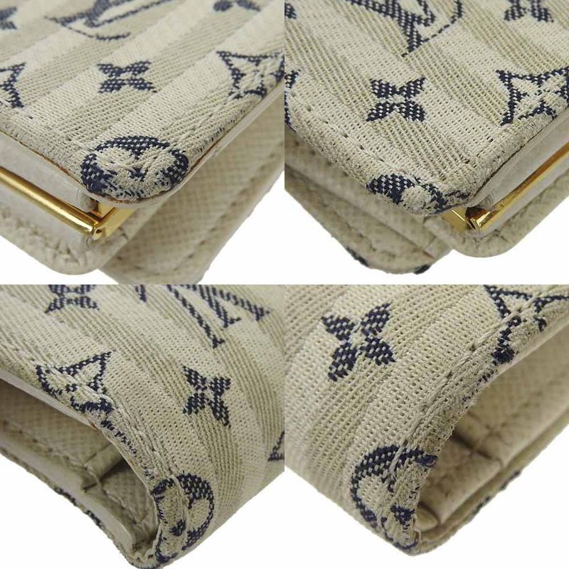 Louis Vuitton Wallet Monogram Mini Lin Porte M95659 Porte Monnaie Viennois