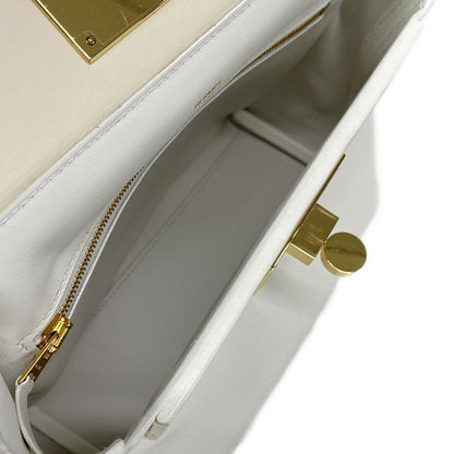 Hermes Sac 24/24 Van Cattle Mini 21 White And Nata Gold Hardware