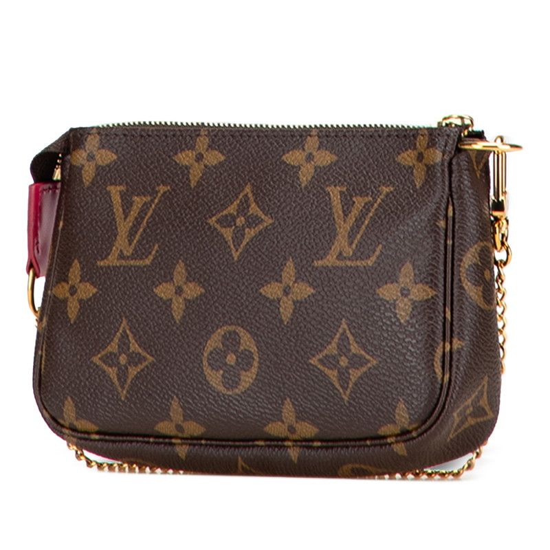 Louis Vuitton Monogram Mini Pochette Accessoire Holiday M69752 Brown PVC