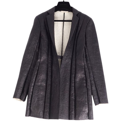 Celine Jacket Phoebe Period Leather Jacket Lamb Leather