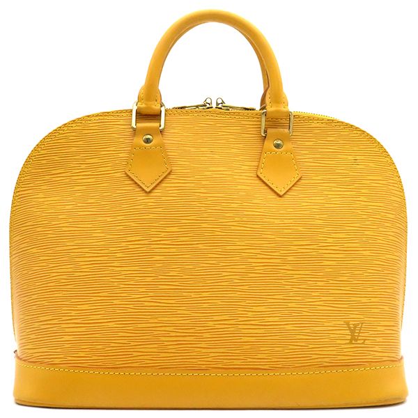 Louis Vuitton 2way Bag Alma Epi Leather Tassili Yellow Gold Hardware Yellow