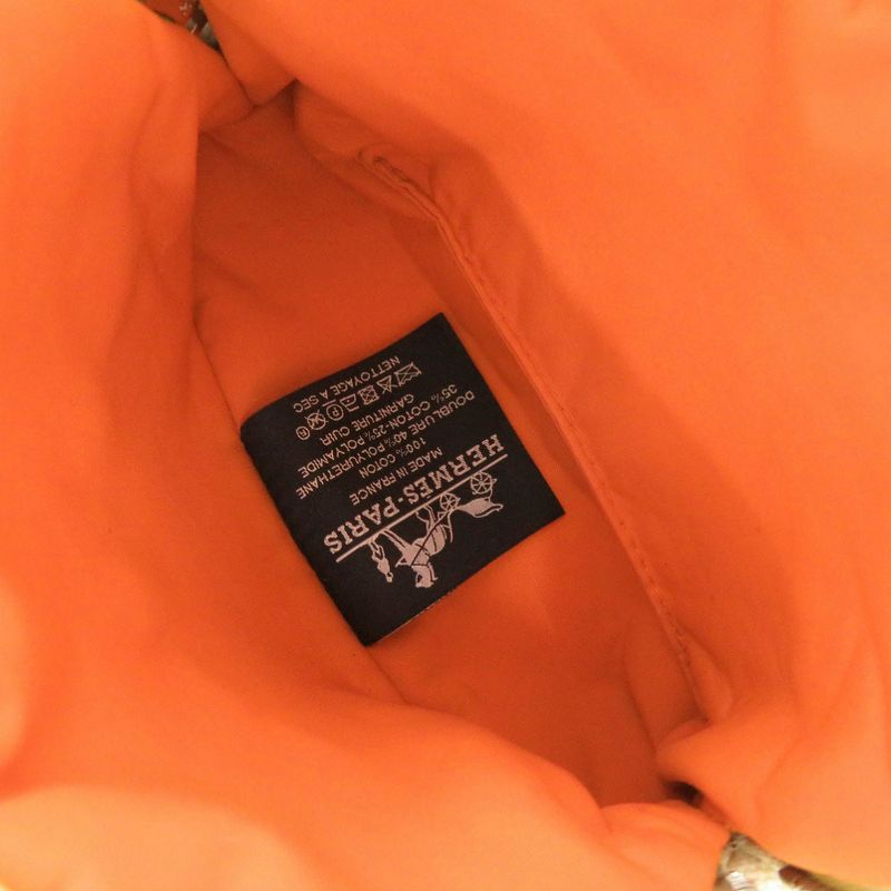 Hermes Bolide Pouch 16 Mini Cotton Beige Pouch 1438 Hermes