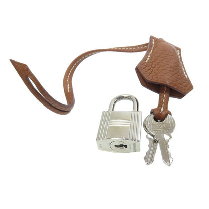 Hermes Bolide 31 Gold Silver Hardware Handbag Taurillon Women