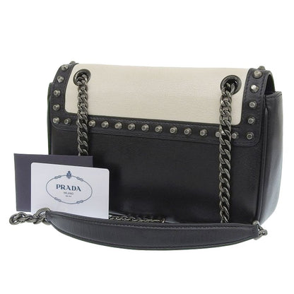 Prada Studded Chain Shoulder Bag