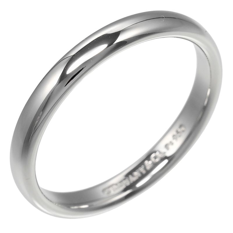 Tiffany & Co Forever Wedding Classic Band 3mm (0.12in) Model Pt950platinum #18