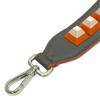 Fendi Strap You Long Shoulder Strap Accessories For Bags Leather Studded