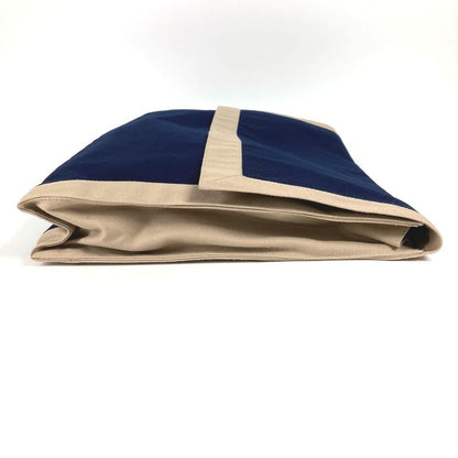 Hermes Clutch Bag Tapidocel Big Oversized Cotton Navy