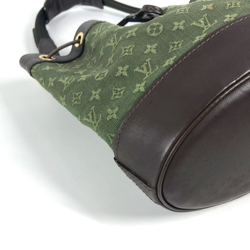 Louis Vuitton Shoulder Bag Noely M92688 Monogram Mini Canvas TST Khaki