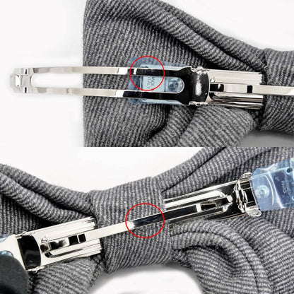 Hermes Valletta Karma Twill Noir Black Gray Silver Hardware Hair