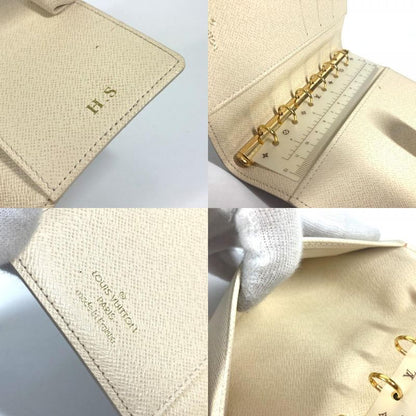 Louis Vuitton Notebook Cover Agenda PM Trunk Pattern Damier Canvas Ebene Brown