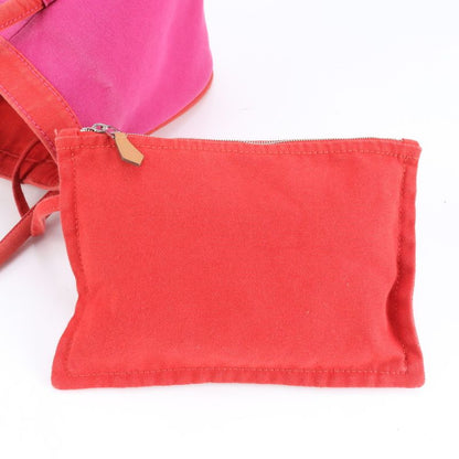 Hermes With Pouch Sac Baga GM Tote Bag Shoulder Hand Pink Women's EME Cw54-7